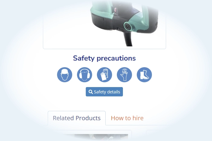 Hire equipment safety guide