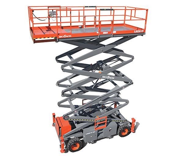 15m / 50ft Diesel Scissor Lift (Rough Terrain)